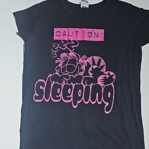 Vintags Garfield Sleep Shirt One Size